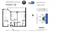 Unit D1006 floor plan